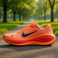 Zapatillas de Running Vomero Plus Naranja con Entresuela ZoomX, Unisex, Parte Superior y Forro de Malla Transpirable para Verano, Suela de Goma