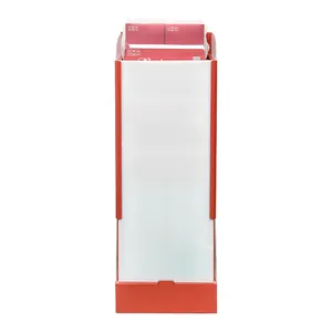 Sistema di ascensori espositore in cartone Pop-up autoportante fornitore verticale con caricamento a molla