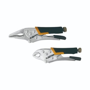 Mini Self Locking <b>Pliers</b> <b>Set</b> Of 2 With Adjustable Jaw For Precision Work - Product Image 1