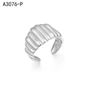 Anillo de moda Amy Amy A3076P, chapado en plata 925, estilo geométrico moderno para mujer, uso diario, regalo, joyería - Product Image 1