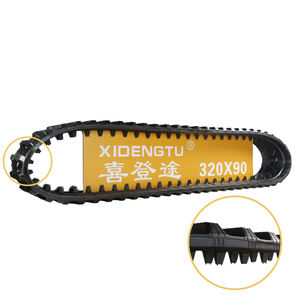 מפעל מחיר גבוהה סטנדרטי ידידותית לסביבה מיני רכב 320X90 גומי מסלול למשאיות - Product Image 4