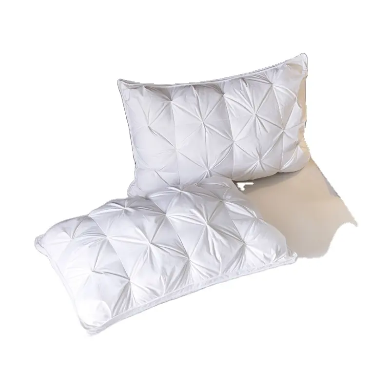 Высококачественная новая 100% хлопчатобумажная ткань, дешевая декоративная гостиничная вставка, одеяло из волокна, пуховая подушка для сна