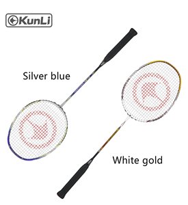 <span class=keywords><strong>Raquette</strong></span> de <span class=keywords><strong>badminton</strong></span> légère en fibre de carbone pleine <span class=keywords><strong>5u</strong></span> professionnelle originale Kunli pour débutant - Product Image 6