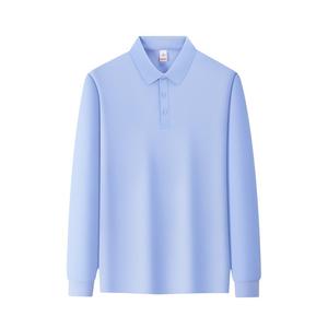 Camisetas Polo Promocionales de Manga Larga, Color Sólido, Algodón Piqué, Cómodas y Transpirables, Tallas SMLXLXXLXXXLXXXXL, Otoño 2025 - Product Image 4