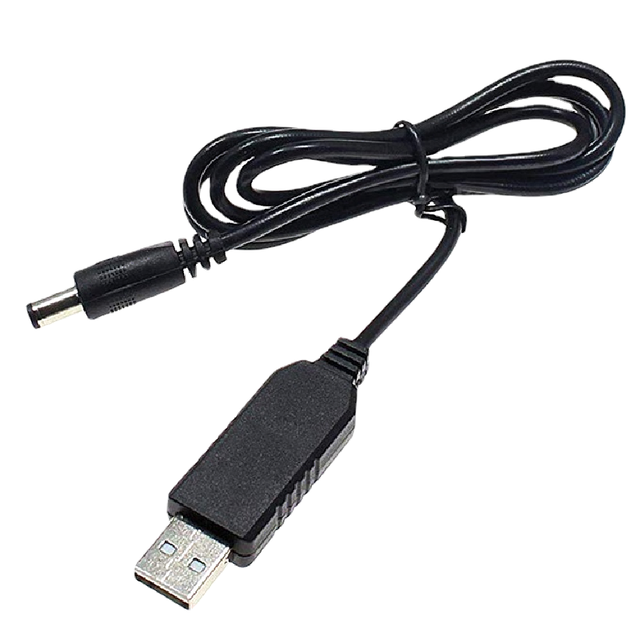 DC DC USB cable 5V to 9V 12V 1A Step up Boost Converter power supply cable 5.5*2.1mm For Router LED Strip Light