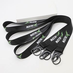 Gaming Streetwear Keychain Strap Eagle Hook Tech Company Staff ID Card <b>Holder</b> Lanyard Custom Heavy Duty Nylon Lanyards - Product Image 1