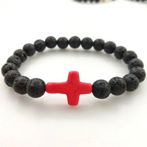 Pulsera de Piedra Natural con Cuentas de Vidrio Coloridas, Amuleto de Protección, Artículo de Alta Rentabilidad, Fabricación Personalizada - Product Image 1