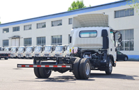 Chine Marque 160HP Cargo Truck 4.18m Simple Rangée Euro 6 Camion Léger Tête Bas Prix à vendre