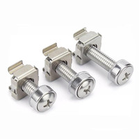 Prix d'usine M4 M5 M6 M8 M10 M12 Écrou de cage carré galvanisé en acier inoxydable robuste de haute qualité