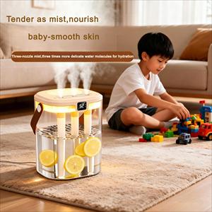 Nuevo Difusor de Aromas con Humidificación Constante de 360 Grados, Tanque de Agua Transparente Portátil, Fácil de Limpiar, <span class=keywords><strong>Humidificador</strong></span> Doméstico - Product Image 3