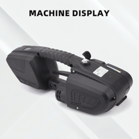 Machine à cerclage V3 BLDC 600-3200N réglable, outil de cerclage portable à batterie pour sangles PET PP, idéal pour l'emballage de cartons d'exportation