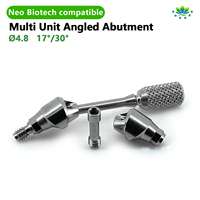 Neo Biotech Multi-Unit Angled Abutment MUA Healing Cap Screw-Retained Straight Parts for All-on-4 Lab Custom Factory Direct