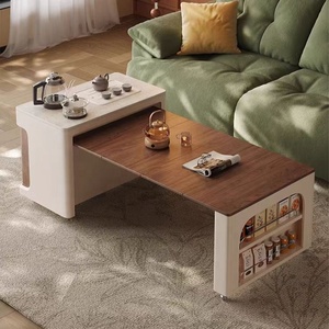 <span class=keywords><strong>Tavolino</strong></span> da <span class=keywords><strong>salotto</strong></span> portatile multifunzionale regolabile in altezza <span class=keywords><strong>e</strong></span> <span class=keywords><strong>allungabile</strong></span> per soggiorno - Product Image 6