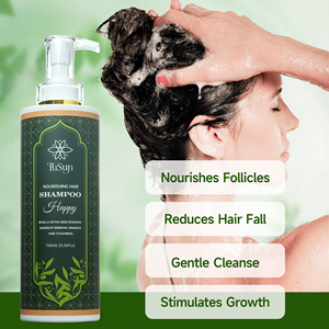 Champú de Semillas Negras Anticaída y Anticaspa, Suavizante <span class=keywords><strong>Anti</strong></span>-<span class=keywords><strong>Frizz</strong></span> 2 en 1, Natural para el Crecimiento, Fortalecimiento y Reparación del Cabello - Product Image 1