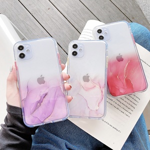 Luxury Marble Transparent Phone Case For <span class=keywords><strong>iphone</strong></span> 11 12 mini Pro Max XS X XR 7 8 plus <span class=keywords><strong>SE</strong></span> <span class=keywords><strong>2020</strong></span> Shockproof Cases <span class=keywords><strong>Cover</strong></span> - Product Image 3