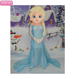 Traje de mascota personalizado vacaciones FIESTA DE Navidad ellos Cosplay princesa Elsa traje de Mascota - Product Image 1