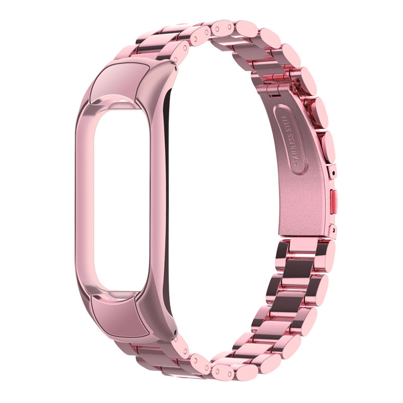 Correa de repuesto de acero inoxidable para Xiaomi Mi Band