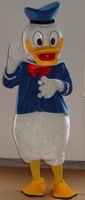 Costume de mascotte Daffy Duck grandeur nature inspiré du dessin animé pour les fans de petite amie ou de Duffy Duck