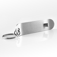 Ouvre-bouteille en acier inoxydable fait main au design élégant et personnalisé, avec logo en relief, artisanat métallique moulé
