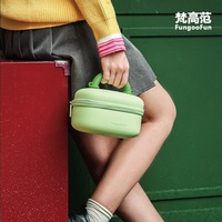 Sac à main pour femme F537 couleur unie sac à bandoulière unique Macaron couleur marée mode EVA boîte fourre-tout pour femme sac à main pour femme
