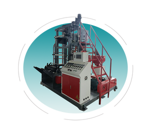 Machine de soufflage de film industriel ABA à 2 couches Double <span class=keywords><strong>enrouleur</strong></span> 45/900 moulage par extrusion-soufflage pour sacs d'expédition LDPE/HDPE - Product Image 2