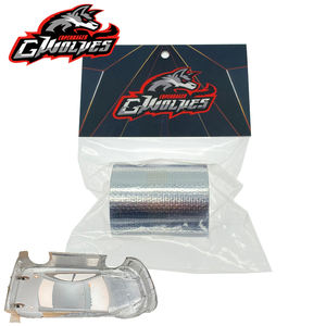 GWOLVES Ruban Renforcé en Aluminium <span class=keywords><strong>de</strong></span> 5 Mètres pour Réparation <span class=keywords><strong>de</strong></span> Coque RC, Protection en Fibre pour Carrosserie 1/14 1/12 1/10 1/8 1/5, Outil <span class=keywords><strong>de</strong></span> Réparation RC - Product Image 2