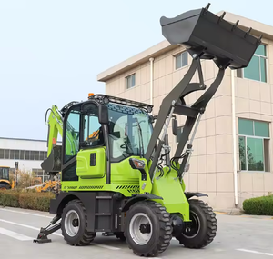 รถตักล้อยางไฟฟ้า Fengniao ขับเคลื่อน 4 ล้อ รถขุดขนาดเล็ก ระบบไฮดรอลิก Rexroth เครื่องยนต์ Quancai แรงบิดสูง 48V 219W 3000 กก. - Product Image 6