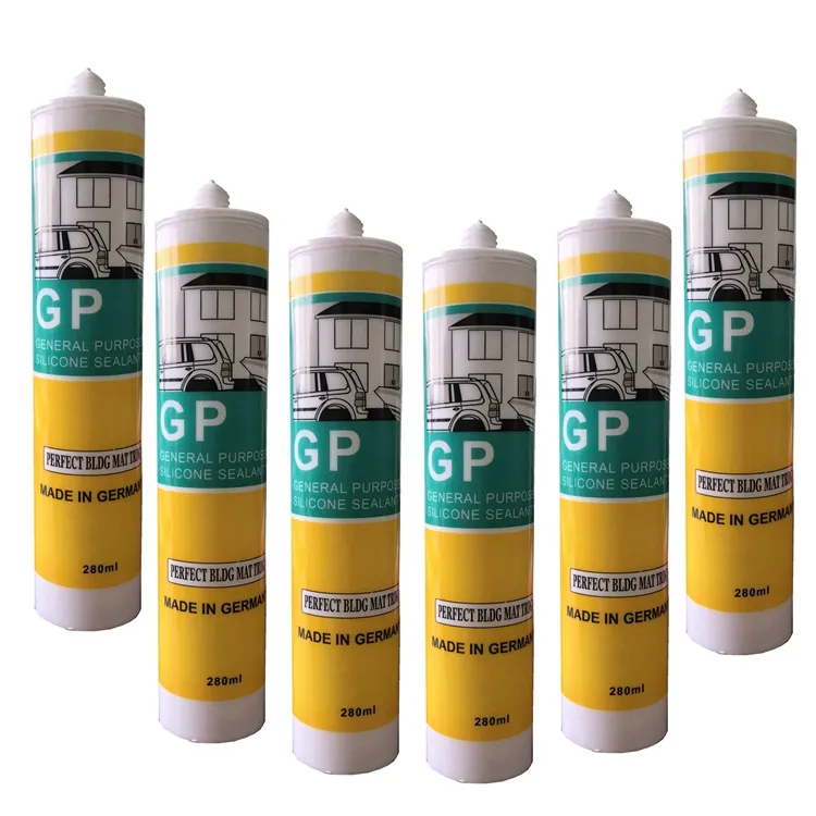 Factory Direct Sell Gp Acetic Neutral Cure Silicone Adhesive Selant Aluminium