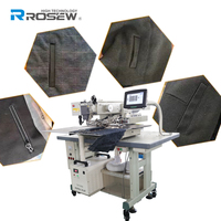 GC3520M-AT rosew machines à coudre industrielles rentables de haute qualité à fermeture éclair machine à passepoilée de poche laser automatique