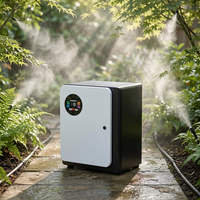 Système de brumisation à haute efficacité de 2 L avec écran tactile pour le refroidissement par brume artificielle des parcs à thème