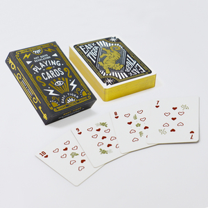 <span class=keywords><strong>Jeu</strong></span> de cartes à jouer de luxe personnalisé <span class=keywords><strong>en</strong></span> édition limitée, bord doré, finition dorée, matériau <span class=keywords><strong>en</strong></span> papier, pour les jeux de poker <span class=keywords><strong>en</strong></span> <span class=keywords><strong>famille</strong></span> - Product Image 4