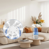 Diffuseur d'huiles essentielles ultrasonique électrique à 8 trous, purificateur d'air, aromathérapie, humidificateur, désinfection, utilisation hôtelière, 2L