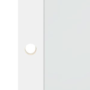 Porte Interne Moderne in Legno Massello con Inserti in Vetro Satinato per Appartamenti, Apertura a Battente/Scorrevole - Product Image 5