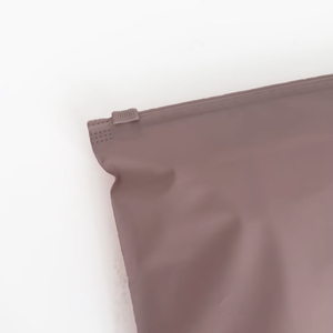 Eco-friendly Custom Logo Coffee Red Zipper Bag T-shirt Clothes Packaging Ziplock Bag Garment Brand Design Packing Bags - Product Image 5