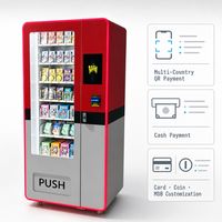 Distributeur automatique de cartes à collectionner Pokémon avec paiement par QR code et monnaie, pour cartes mystères commerciales
