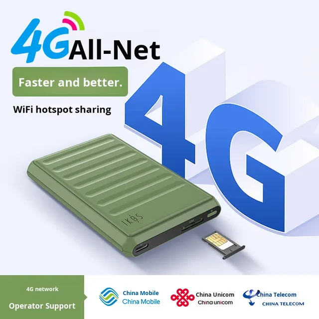 IKOS K7S Multi-card Multi-standby WiFi Hotspot Mifi Callable Cross-border for Mobile Phone ESIM Accessory