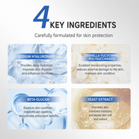 Masker Wajah EGF Peptide Hydrating Anti Aging Sheet Ceramide Perawatan Kulit Mencerahkan OEM Custom Logo Supply