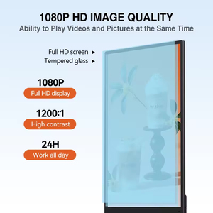 OEM trong nhà thương mại hiển thị LCD Áp phích kỹ thuật số kiosk media <span class=keywords><strong>player</strong></span> màn hình cảm ứng HD thiết bị quảng cáo tầng trung tâm mua sắm - Product Image 3