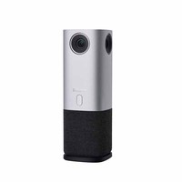 TENVEO Caméra de Conférence Portable 360 Degrés CC600, Caméra de Conférence Tout-en-Un pour Réunions, Webcam pour Conférence