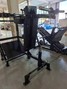 Tập thể dục phòng tập thể dục thiết bị sức mạnh đào tạo thép tấm nạp máy con lắc <span class=keywords><strong>Squat</strong></span> con lắc <span class=keywords><strong>Squat</strong></span> máy cho chân glute tập thể dục - Product Image 4