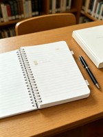 Libreta con espiral blanca al por mayor, con esquinas redondeadas, cubierta de papel mate, minimalista, para tomar notas diarias, para estudiantes, oficina, regalo