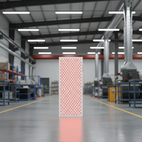 Suyzeko OEM Panneau vertical de luminothérapie rouge à 8 longueurs d'onde pour stimulation énergétique du corps entier (590nm, 660nm, 850nm, 940nm)