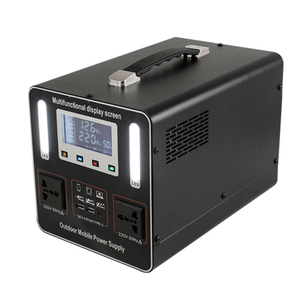 ราคาขายส่ง 1000W 1100WH สถานีไฟฟ้าพกพา เครื่องกำเนิดพลังงานแสงอาทิตย์ สำหรับตั้งแคมป์กลางแจ้ง แบตเตอรี่ลิเธียมสำรองฉุกเฉิน - Product Image 3