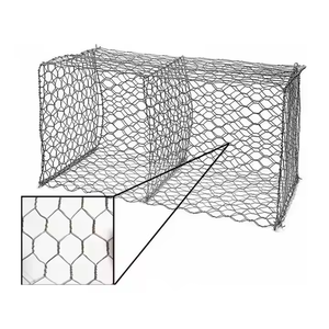 Cage décorative en pierre bon marché de barrière de Gabion en métal de jardin soudée 2x1x1 boîte de panier de Gabion de pression naturelle de grillage de fer - Product Image 2