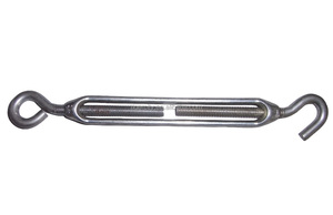 Rigging Hardware Wire Rope Fitting Eye and <b>Hook</b> Galvanized JIS Frame Type Turnbuckle With Terminal Swivel - Product Image 3