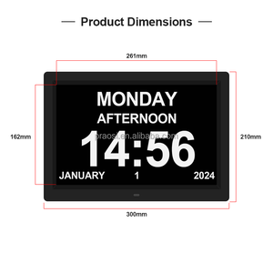 Ưu ngày ngày giờ đồng hồ người cao niên Báo động người cao tuổi nhắc nhở thuốc lịch kỹ thuật số mất trí nhớ suy giảm thị lực đồng hồ mất trí nhớ - Product Image 6