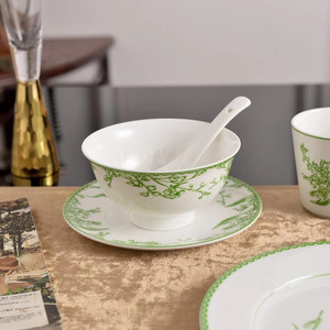 Dinner Sets <b>Dinnerware</b> Sets Kitchen Accessories Exquisite Ceramic 10 Piece Set Porcelain Luxury Europe Good Selling for Family - Product Image 4
