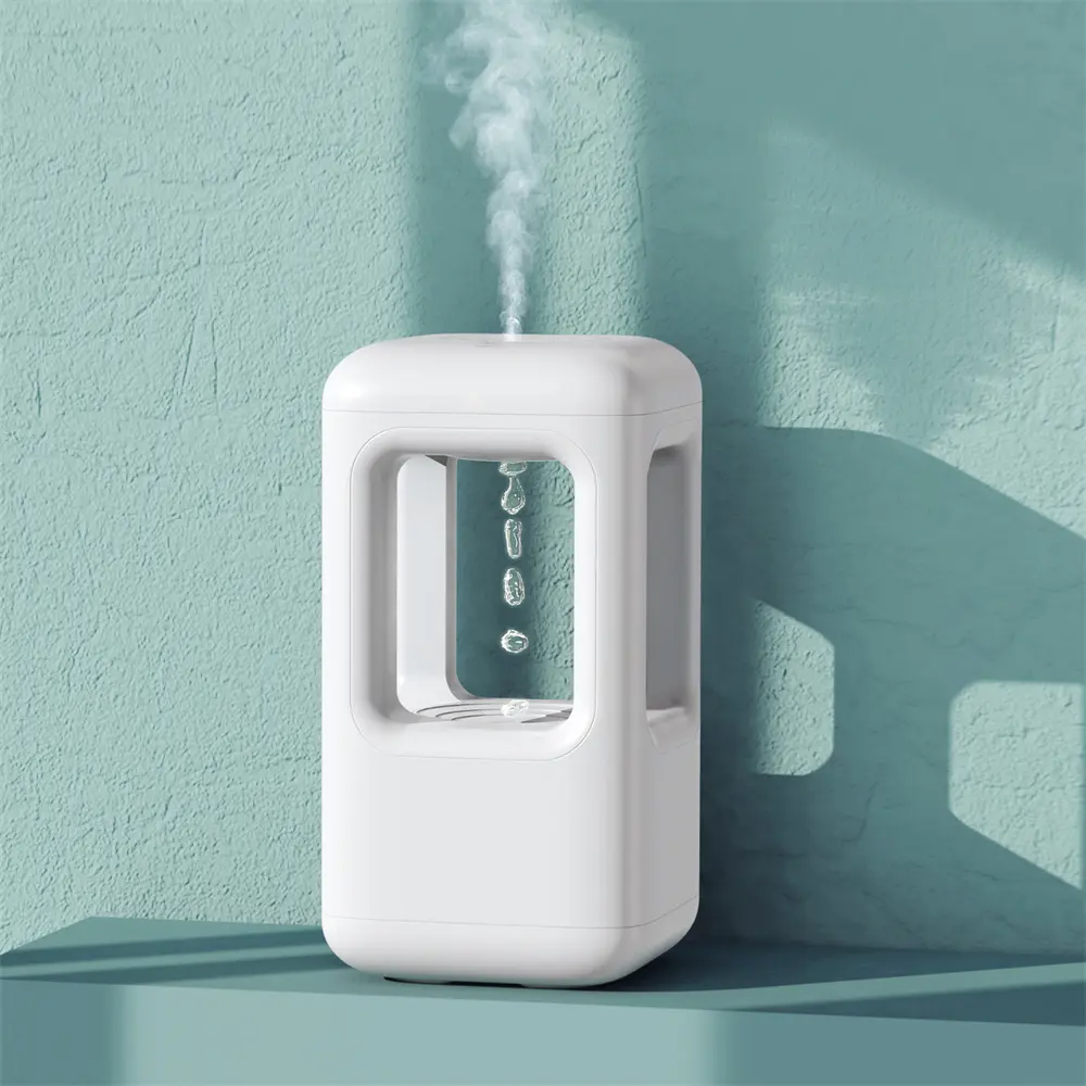 थोक गर्म बिक्री शांत धुंध बड़े कोहरे मात्रा छिटकानेवाला 500ml यूएसबी अल्ट्रासोनिक विरोधी-गुरुत्वाकर्षण पानी ड्रॉप Humidifier