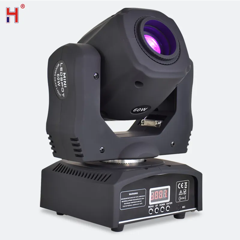 60W Moving Head Prism DJ Lights By DMX Control Lyre Projector Mobile Heads Good For Disco Party Dance Floor Wedding Show