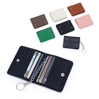 Tas dompet kulit, dompet kartu Multi fungsi tas bahu tunggal tas selempang